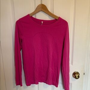Pink Long Sleeve Lulu lemon